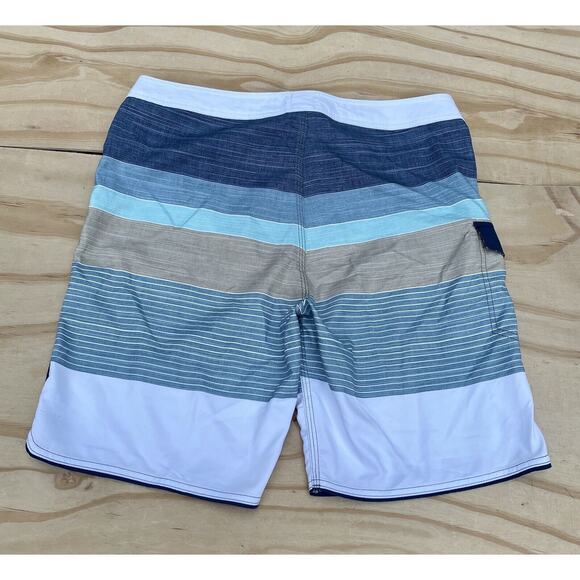 Rip Curl‎ Surf Craft Board Shorts Men's Beach, Swimming Multicolor Stripe Sz. 33 - Picture 6 of 6